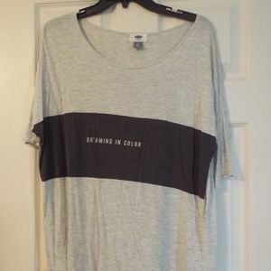 Grey Graphic Tee